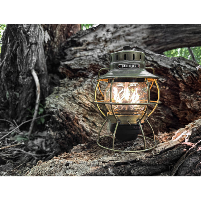 Barebones Railroad Lantern Messing LIV-186 LED-lantaarn