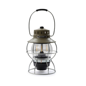 Barebones Railroad Lantern Olive Drab LIV-281 LED-lantaarn