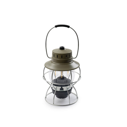 Barebones Railroad Lantern Olive Drab LIV-281 LED-lantaarn