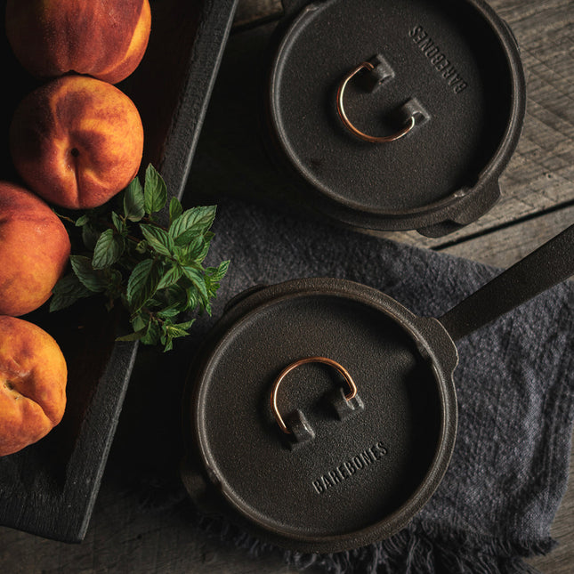 Barebones Gietijzeren Skillet CKW-315 pan met deksel 15 cm