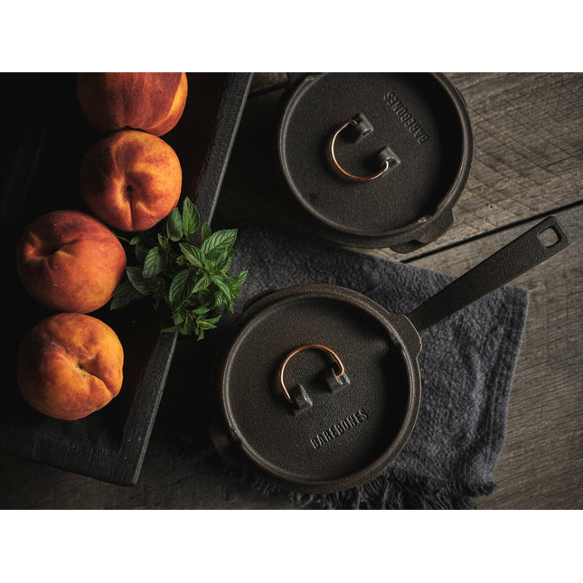 Barebones Gietijzeren Skillet CKW-315 pan met deksel 15 cm
