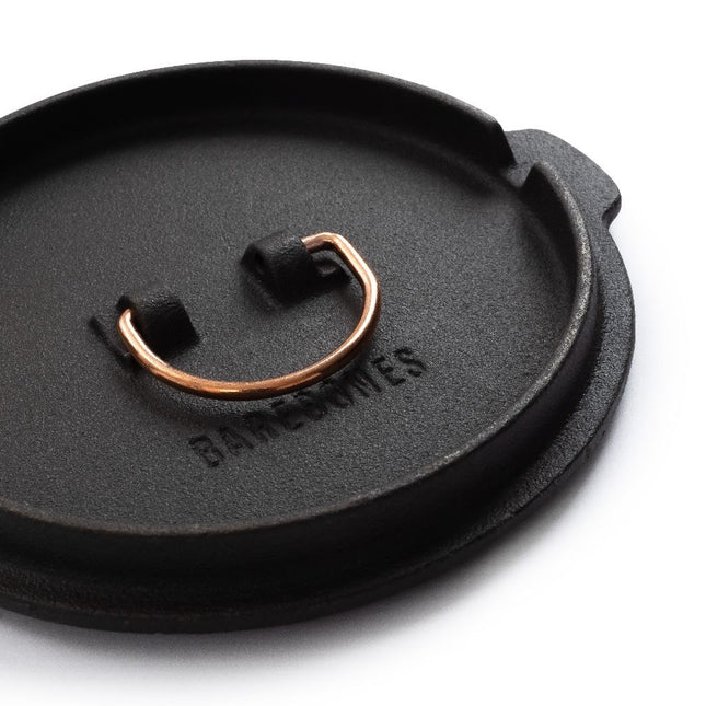 Barebones Gietijzeren Skillet CKW-315 pan met deksel 15 cm