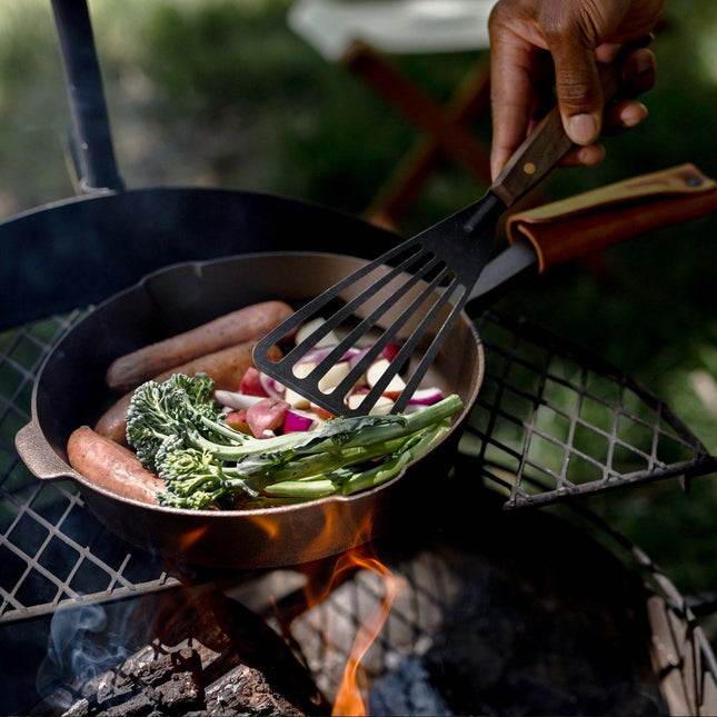 Barebones Gietijzeren Skillet CKW-317 pan met deksel 25 cm