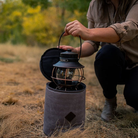 Barebones Transporttas voor Railroad en Forest Lantern - Firesite