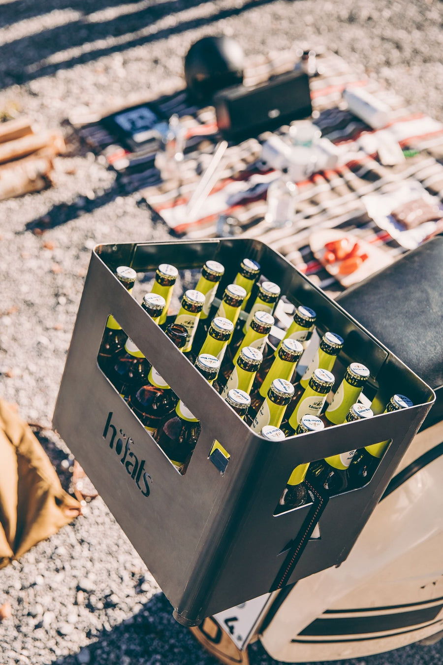 Höfats BEER BOX Vuurkorf cortenstaal - Firesite