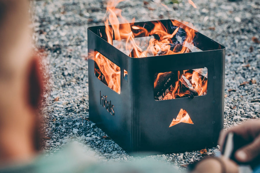 Höfats BEER BOX Vuurkorf cortenstaal - Firesite