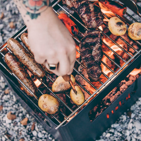 Höfats BEER BOX Vuurkorf Grillrooster - Firesite
