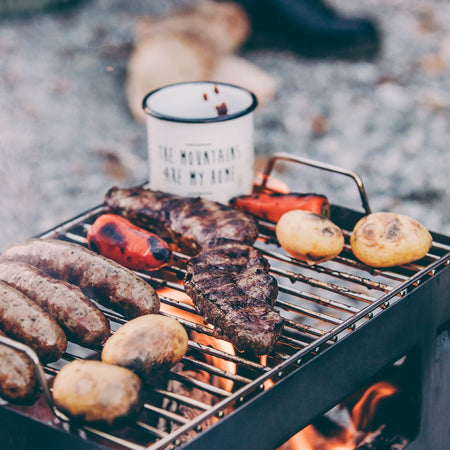 Höfats BEER BOX Vuurkorf Grillrooster - Firesite