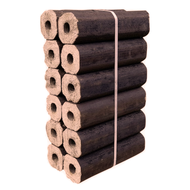 BeterWarm BeterWarm Pini Kay Houtbriketten pak van 12 stuks 10 kg 