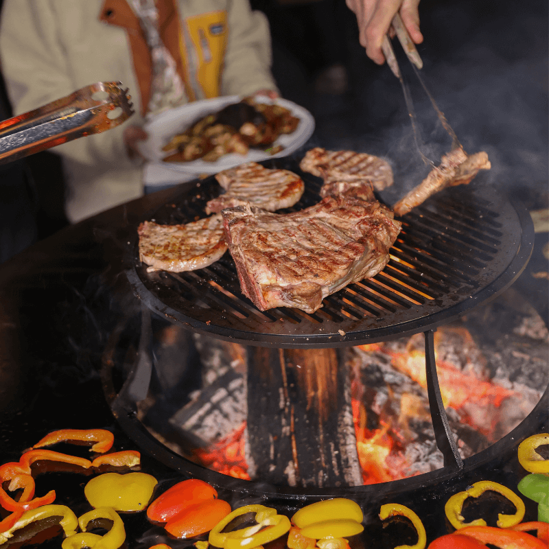 BonFeu BonBiza XL Vuurschaal Barbecue Buitenkeuken Corten - Firesite