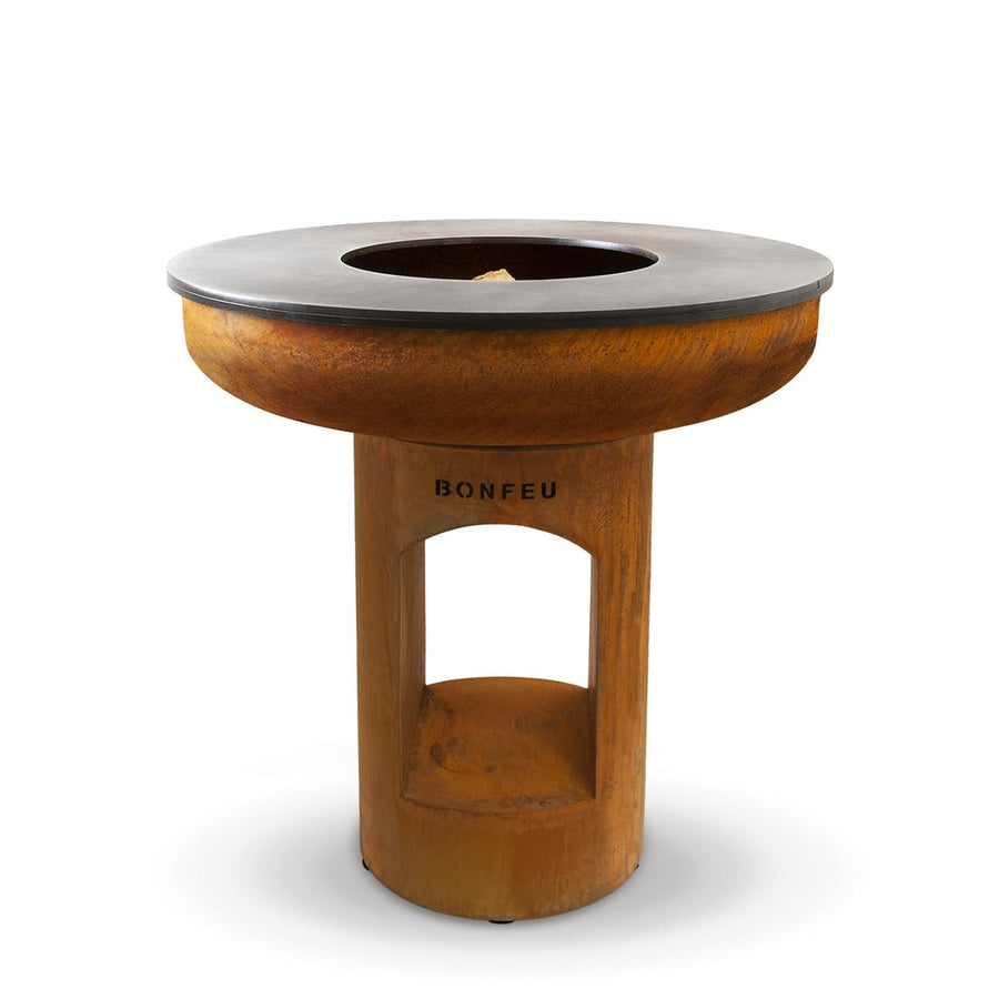 BonFeu BonBiza XL Vuurschaal Barbecue Buitenkeuken Corten Open