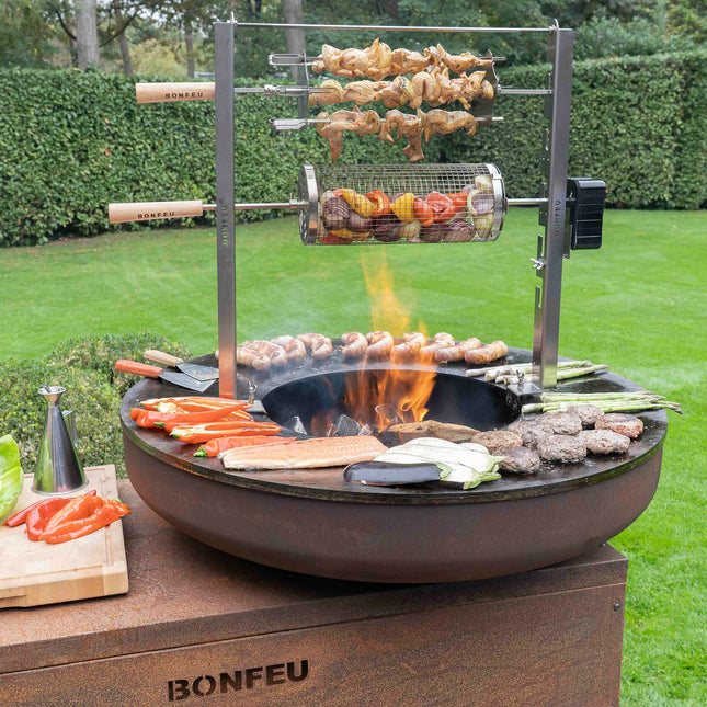 BonFeu Skewer Rack spiessenrek voor rotisserie set