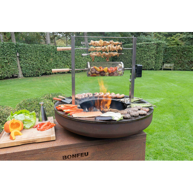 BonFeu Skewer Rack spiessenrek voor rotisserie set