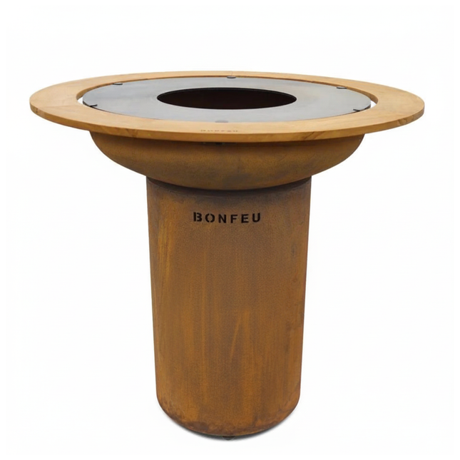 BonFeu BonBiza Corten + BonTeak Guard Ring