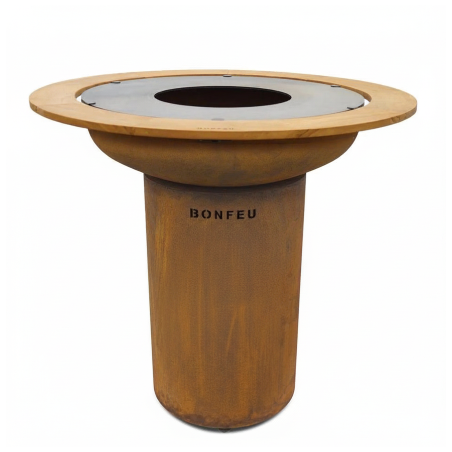 BonFeu BonBiza Corten + BonTeak Guard Ring