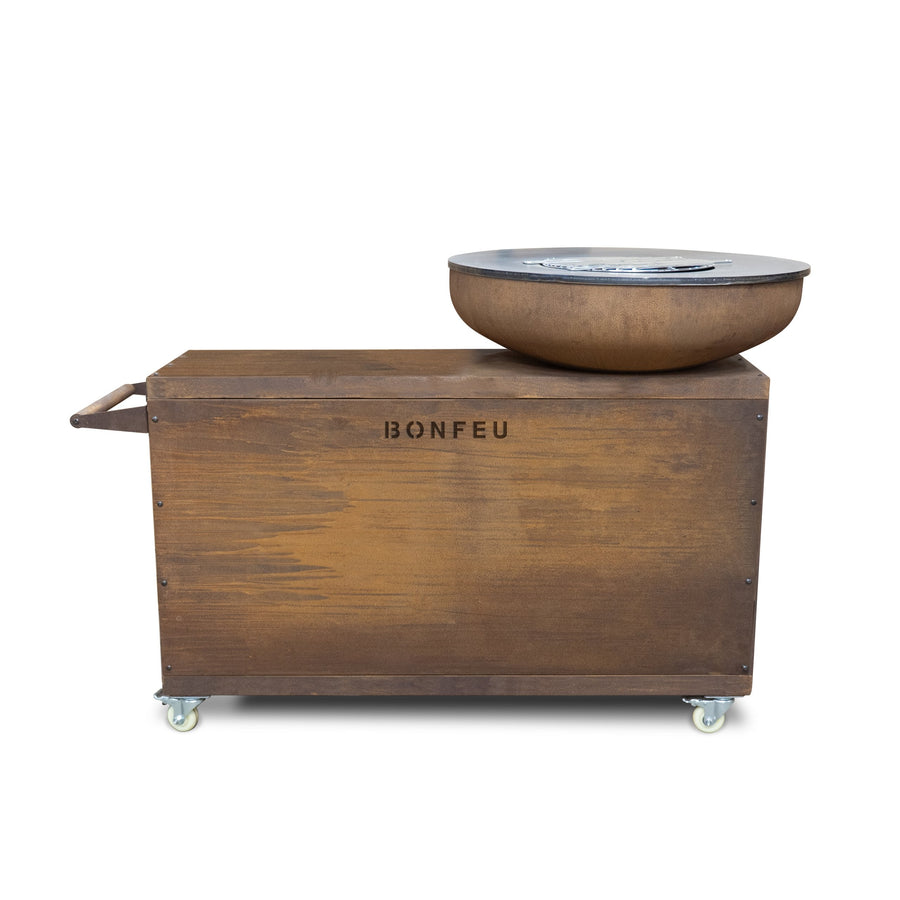 BonFeu BonBiza Island Buitenkeuken Corten - Firesite
