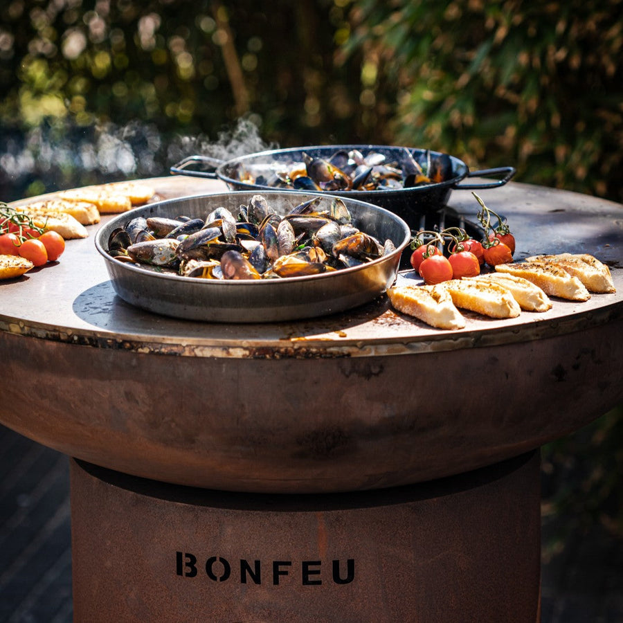 BonFeu BonBiza Barbecue Buitenkeuken Corten - Firesite
