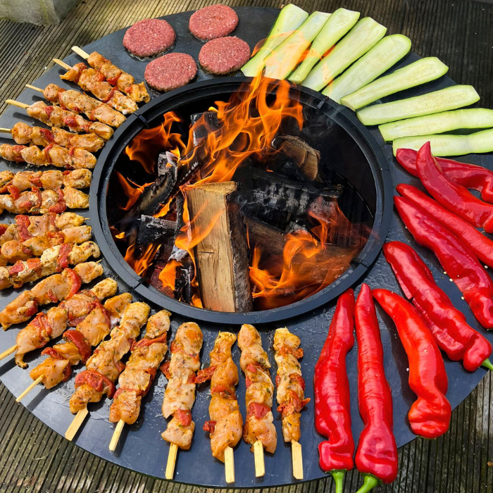 BonFeu BonBiza Barbecue Buitenkeuken Corten - Firesite