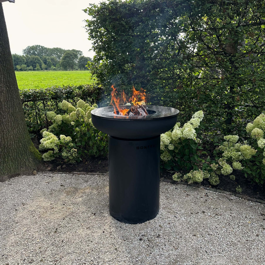 BonFeu BonBiza Barbecue Buitenkeuken Zwart - Firesite