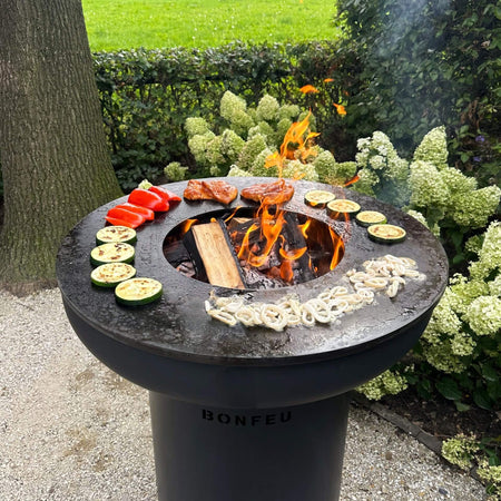 BonFeu BonBiza Barbecue Buitenkeuken Zwart - Firesite