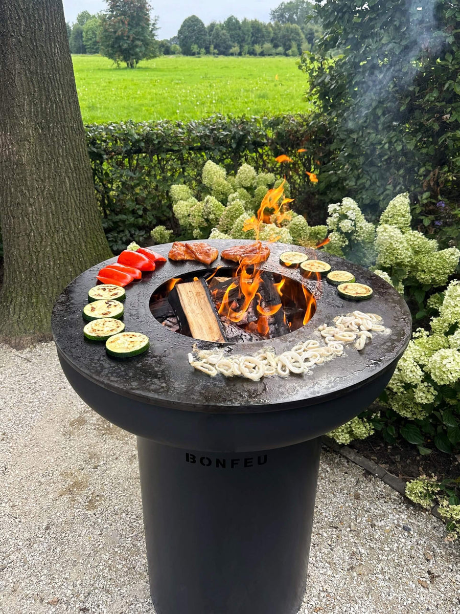 BonFeu BonBiza Barbecue Buitenkeuken Zwart - Firesite