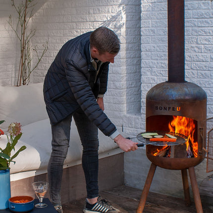 BonFeu BonBono Buitenhaard Barbecue Roest