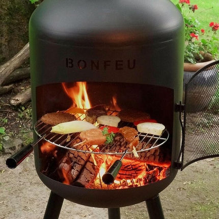 BonFeu BonBono Buitenhaard Barbecue Zwart
