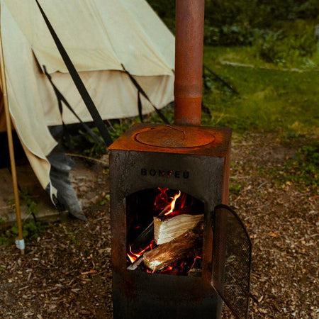 BonFeu Buis voor kachelpijp 44cm Roest - Firesite