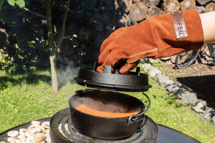 BonFeu BonGloves Suede Hittebestendige Handschoenen - Firesite