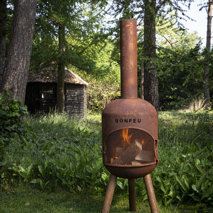 BonFeu Buis voor kachelpijp 66 cm Roest