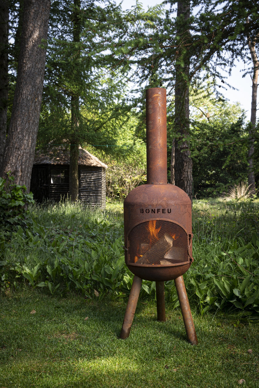 BonFeu Buis voor kachelpijp 44cm Roest - Firesite