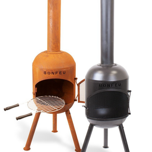 BonFeu BonSolo Buitenhaard Barbecue Zwart