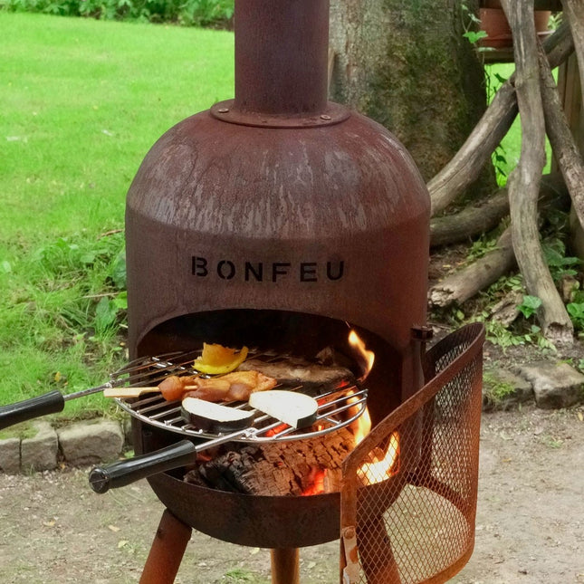 BonFeu BonSolo Buitenhaard Barbecue Roest