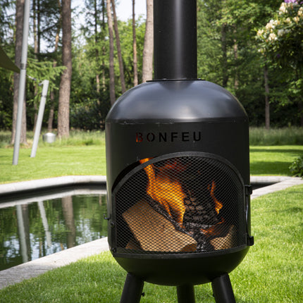 BonFeu BonSolo Buitenhaard Barbecue Zwart