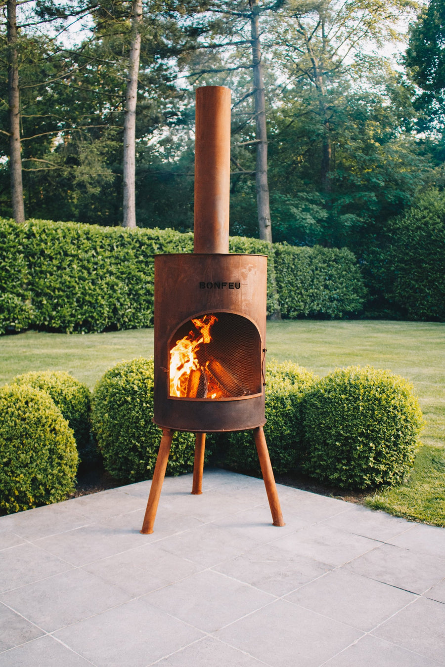 BonFeu Buis voor kachelpijp 44cm Roest - Firesite