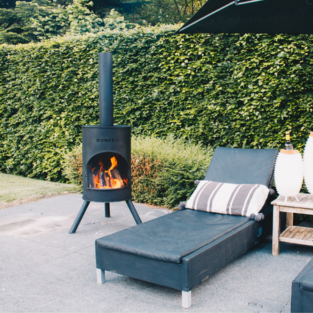 BonFeu BonTon 40 Buitenhaard Zwart BonFeu