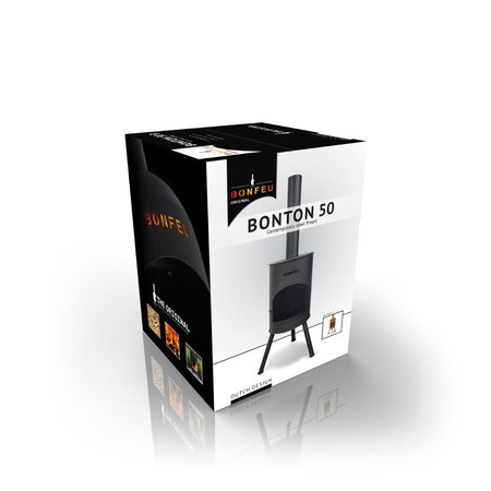 BonFeu BonTon 50 Buitenhaard Zwart - Firesite