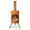 BonFeu BonTon 60 Buitenhaard Roest