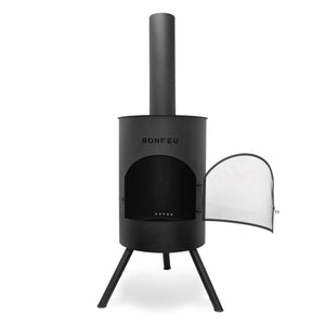 BonFeu BonTon 60 Buitenhaard Zwart