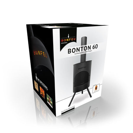 BonFeu BonTon 60 Buitenhaard Zwart - Firesite