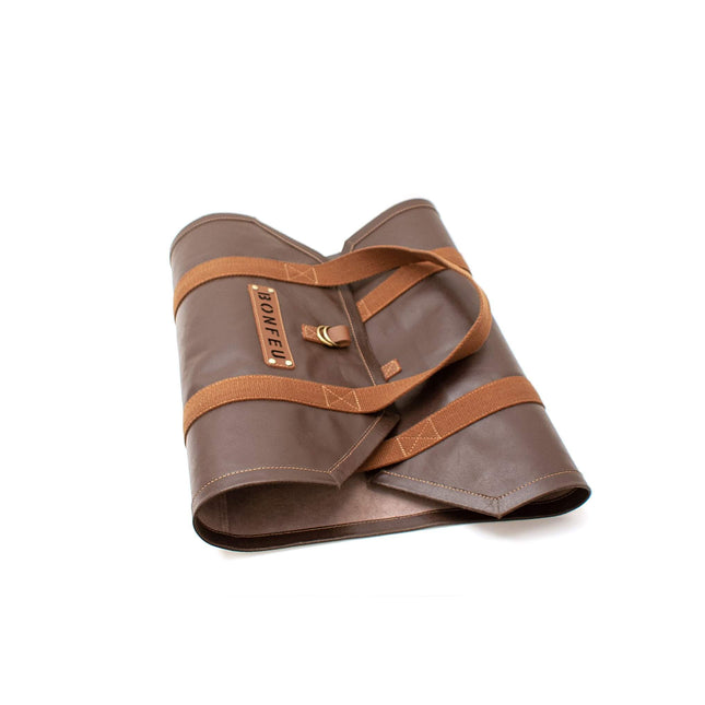 BonFeu Haardhout Tas leer bruin