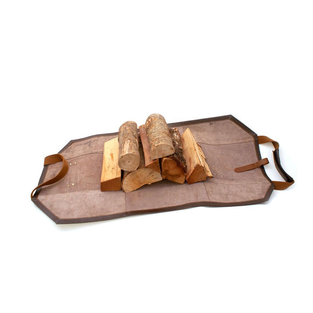 BonFeu Haardhout Tas leer bruin