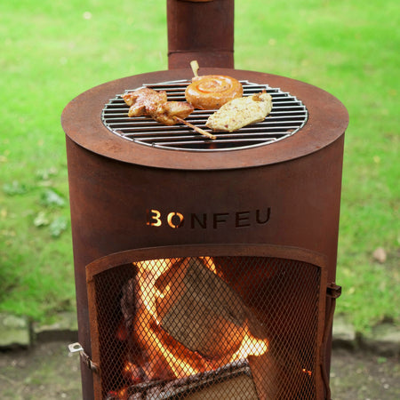 BonFeu BonTino Buitenhaard Barbecue Roest - Firesite