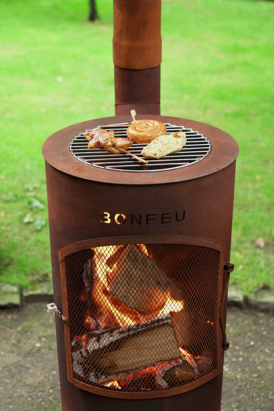 BonFeu BonTino Buitenhaard Barbecue Roest - Firesite