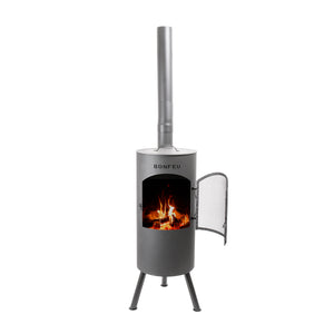 BonFeu BonTino Buitenhaard Barbecue Zwart