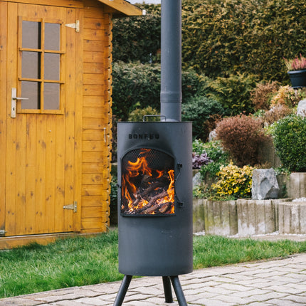BonFeu BonTino Buitenhaard Barbecue Zwart