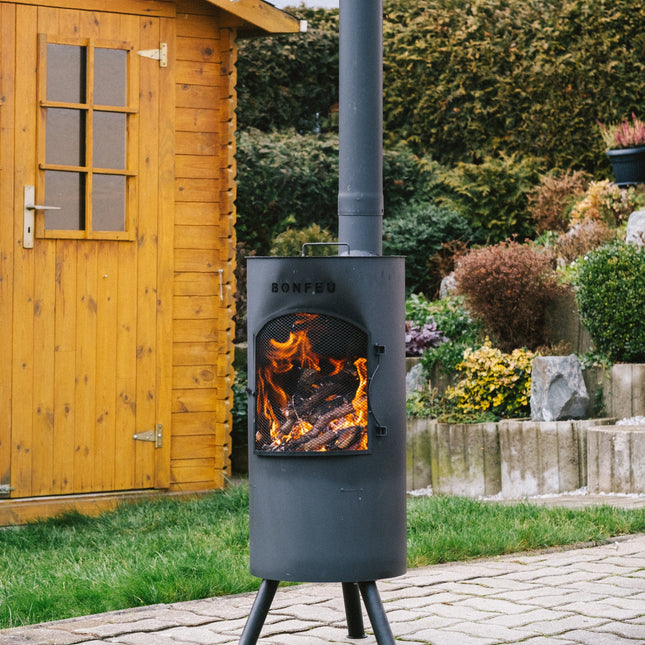 BonFeu BonTino Buitenhaard Barbecue Zwart