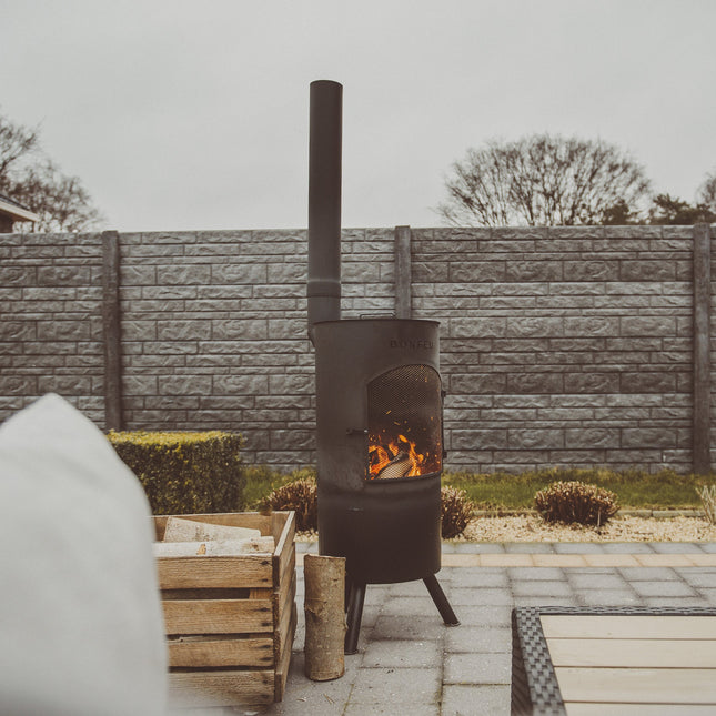BonFeu BonTino Buitenhaard Barbecue Zwart