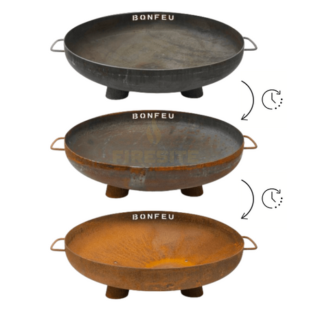 BonFeu BonBowl Plus Vuurschaal cortenstaal 80 cm - Firesite
