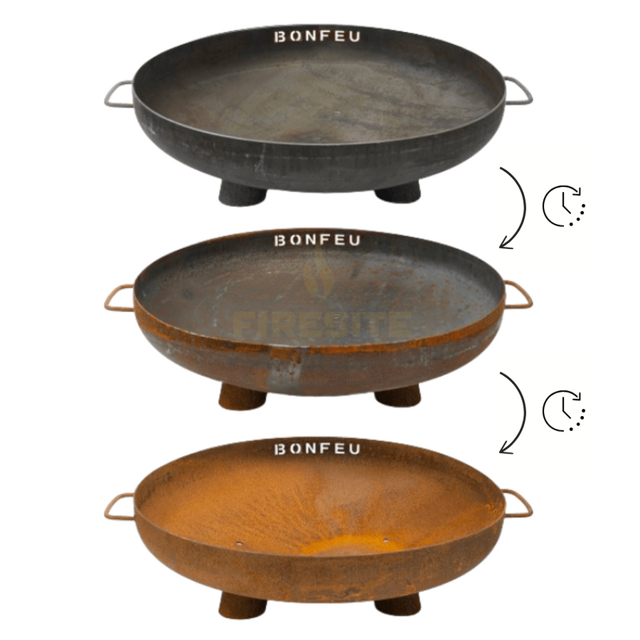BonFeu BonBowl Plus Vuurschaal cortenstaal 80 cm - Firesite